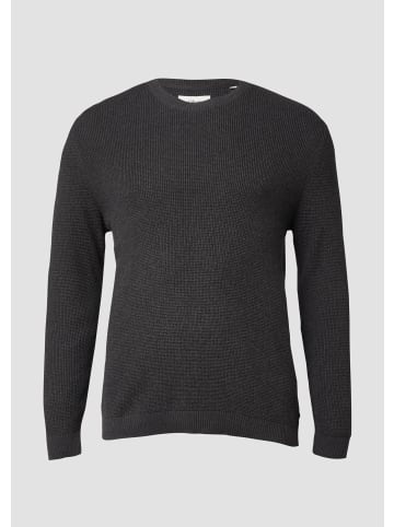 s.Oliver Strickpullover in 9898_dunkelgrau