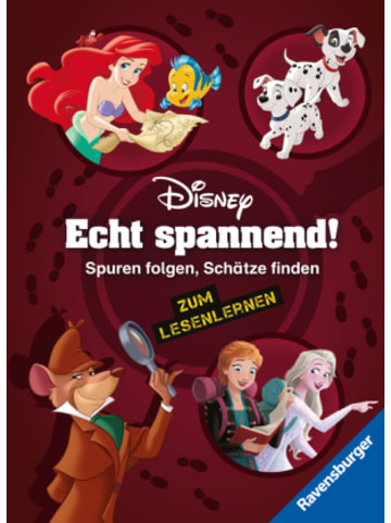 Ravensburger Verlag GmbH Buch - Disney - Echt spannend! Spuren folgen, Schätze finden - zum Lesenle