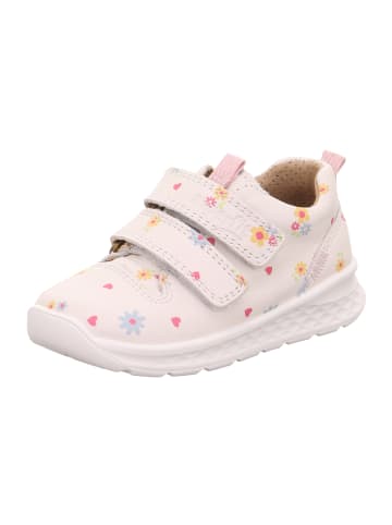 superfit Lauflernschuh BREEZE in Weiß/Rosa