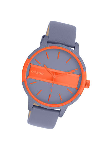 Oozoo Analog-Armbanduhr Timepieces dunkelgrau groß (ca. 42mm)