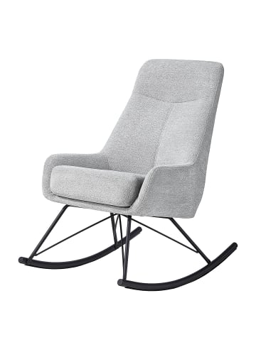home24 Schaukelstuhl Arshat in Hellgrau