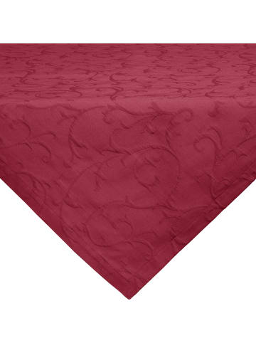 Erwin Müller Jacquard Mitteldecke Düsseldorf in burgund