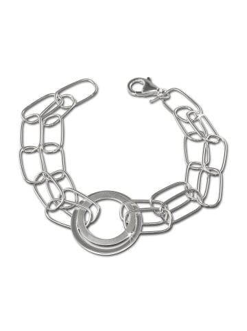 SilberDream 925 Sterling Silber Damen SilberDream Armbänder Ringe ca. 18,5cm