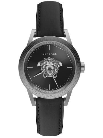 Versace Schweizer Uhr Palazzo Empire Goldfarben in schwarz