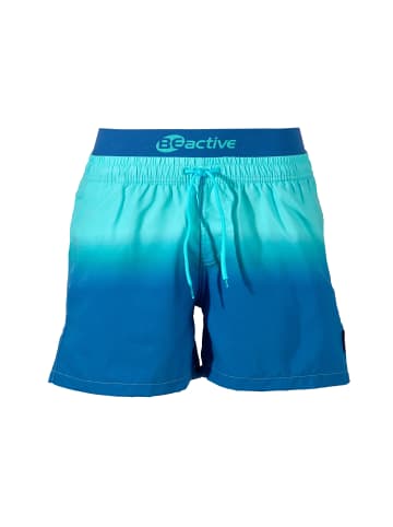 BECO the world of aquasports Badeshorts BEactive Swim Shorts in hellblau-dunkelblau