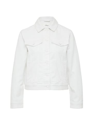S.OLIVER RED LABEL Jeansjacke in Weiß