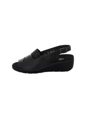 Semler Keilsandalen für Damen in schwarz