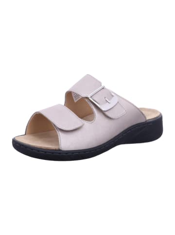 Solidus Damen Pantoletten Wellness Special - Weite G in Beige
