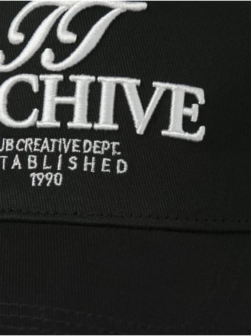 Jack & Jones Baseballkappe mit Stickerei und verstellbarem Riemen in Schwarz