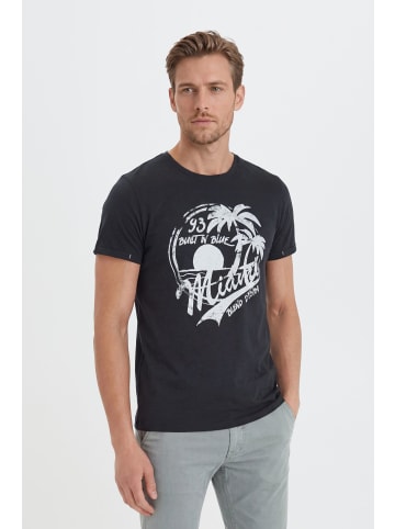 BLEND Rundhalsshirt BHPerry in Blau