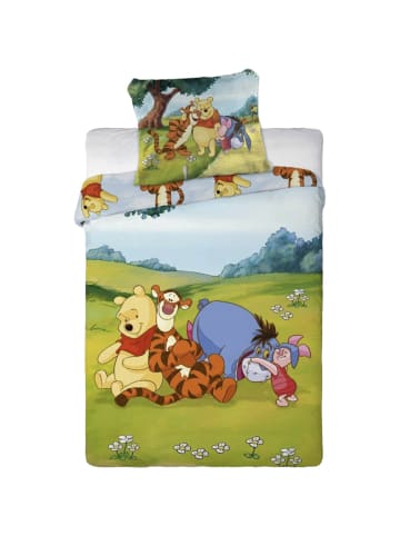 Disney Bettwäschebezug Winnie 100x135+40x60 XT in multicolor