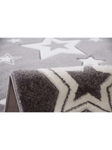 Happy Rugs Kinderteppich STARLIGHT in Grau/Weiß