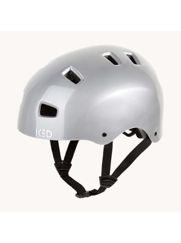 KED Urban-Fahrradhelm Citro in silber