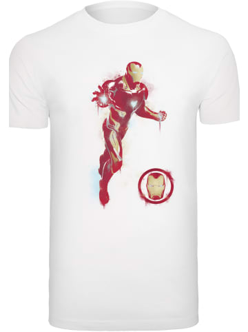 F4NT4STIC T-Shirt Marvel Avengers Endgame Painted Iron Man in weiß