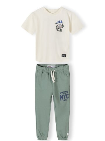 Minoti 2-tlg Shirt & Hose 29SET201 in weiß