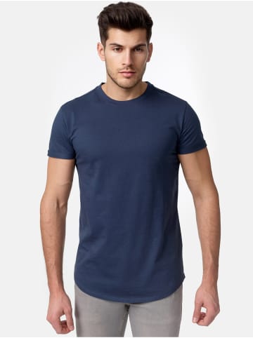 Tazzio T-Shirt Rundhals "E105" - Regular Fit- in Navy