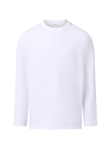 Selected Langarmshirt SLHLooseOscar in weiß