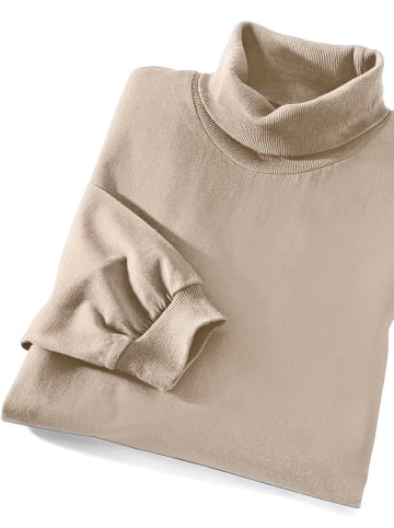 Sieh an! Rollkragen-Shirt in beige