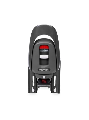 Hamax Hamax Caress Fahrradkindersitz inkl. Gepäckträger-Adapter - Farbe: Grau / Rot