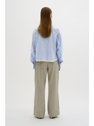 Karen By Simonsen Langarm - Hemd KBTessa Loose fit in Light Blue Stripe