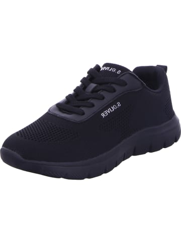 s.Oliver Schnürhalbschuh in schwarz