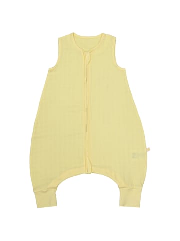 Schlummersack Musselin Schlafsack mit Füßen, 0.5 TOG in Popcorn
