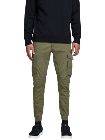 Jack & Jones Cargo PAUL tapered in Oliv