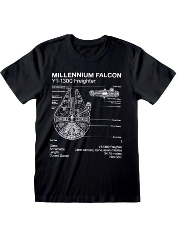 Star Wars T-Shirt in Schwarz