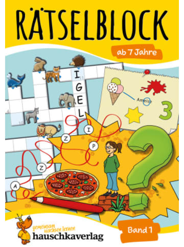 Hauschka Buch - Rätselblock ab 7 Jahre - Band 1