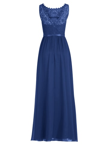 Vera Mont Cocktailkleid mit Spitze in Festival Blue