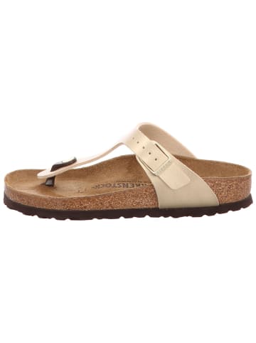 Birkenstock Pantolette in gold