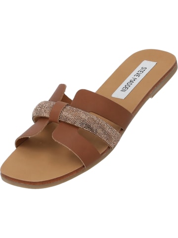 Steve Madden Plateau-Pantoletten in cognac multi