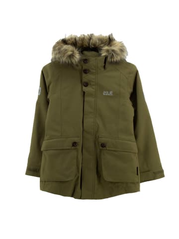 Jack Wolfskin Jacke Elk Island 3 In1 Parka in Grün