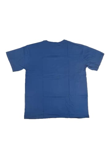 Stitch T-Shirt kurzarm in Dunkel-Blau