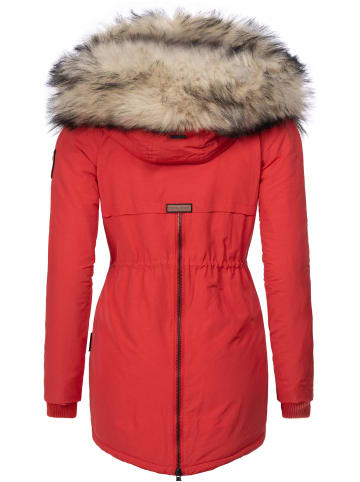 Navahoo Wintermantel Sweety in Rot