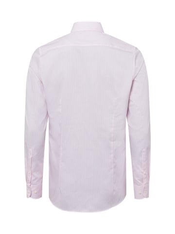 OLYMP  Businesshemd in rosa weiß