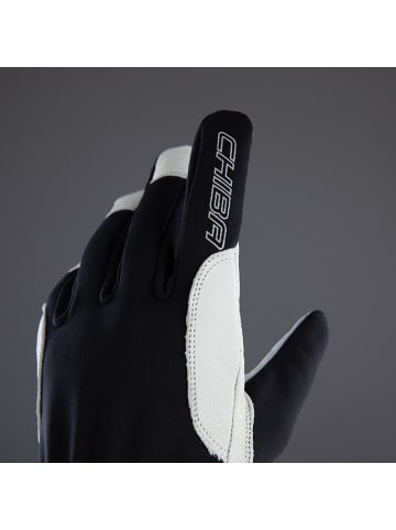 Chiba Nordic Plus - winddichte, atmungsaktive Radhandschuhe mit Nappa-Leder,