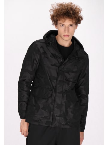 TUFFSKULL Herren Anorak in Grau Camouflage