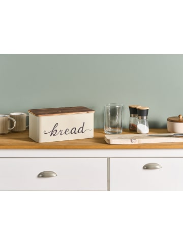 Beliani Schachtel GOURMANDISE in Beige/Braun - (W) 30 x (H) 16 x (L) 17 cm