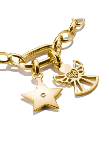 Thomas Sabo Charm-Anhänger Beschützer Der Liebe Connect in gold, weiß