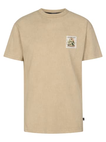 Petrol Industries Jersey T-Shirt Pitaya in Braun
