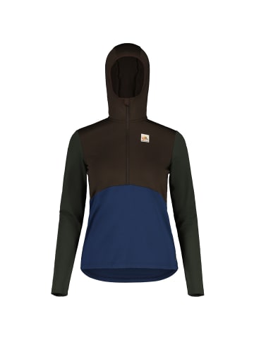 Maloja W SCHIOM. LANGARMSHIRT in Mocca