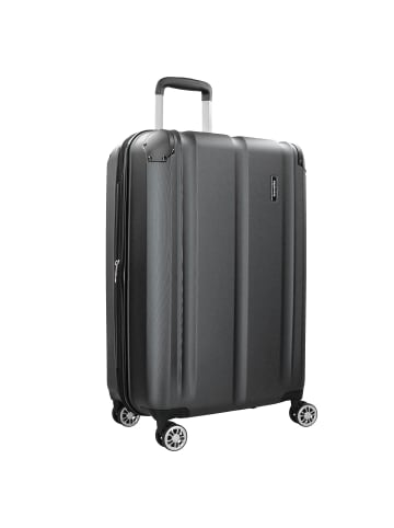 travelite City M 4-Rollen Trolley 68 cm anthrazit