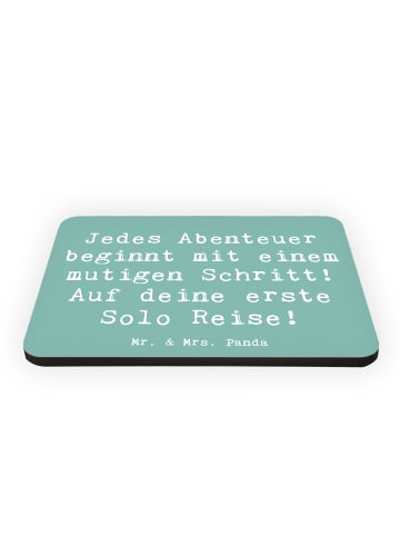 Mr. & Mrs. Panda magnet Spruch Alleine Reisen Unternehmen mit Sp... in Meeresbrise