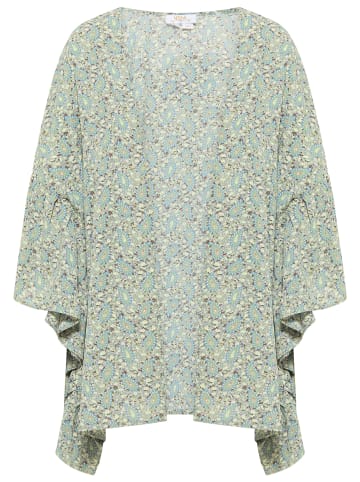 usha FESTIVAL Damen Leichte Jacke in Blau Mehrfarbig