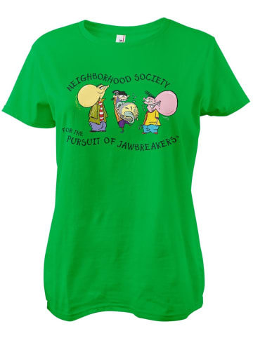 Cartoon Network Shirt "Ed, Edd n Eddy Neighborhood Society Girly Tee" in Grün