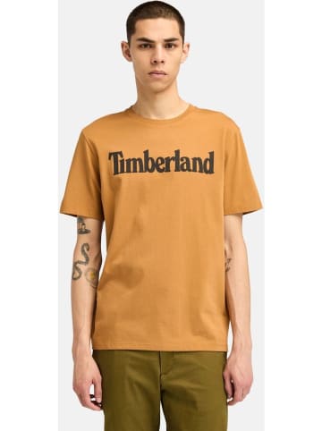 Timberland T-Shirt "TFO 0A2BRN" in Beige