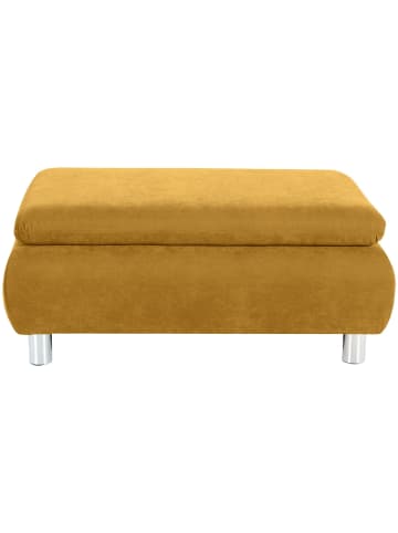 others HOCKER Kaye Bezug Veloursstoff Metallfuß verchromt / mais