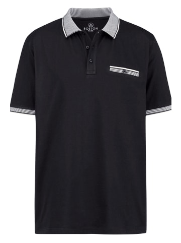 Boston Park Poloshirt in schwarz