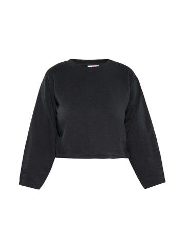 myMo Damen Sweatshirt in SCHWARZ